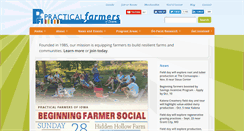 Desktop Screenshot of practicalfarmers.org